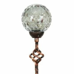 31" Solar Resin/Pearlized Glass Honeycomb Finial Garden Stake Bronze - Exhart 16 31" Solar Resin/Pearlized Glass Honeycomb Finial Garden Stake Bronze - Exhart -Cheap Garden Decor Store unnamed file 3525