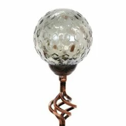31" Solar Resin/Pearlized Glass Honeycomb Finial Garden Stake Bronze - Exhart 17 31" Solar Resin/Pearlized Glass Honeycomb Finial Garden Stake Bronze - Exhart -Cheap Garden Decor Store unnamed file 3526