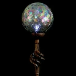 31" Solar Resin/Pearlized Glass Honeycomb Finial Garden Stake Bronze - Exhart 18 31" Solar Resin/Pearlized Glass Honeycomb Finial Garden Stake Bronze - Exhart -Cheap Garden Decor Store unnamed file 3527