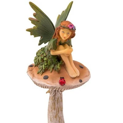 Wind & Weather Fairies On Mushrooms Garden Stakes, Set of 4 15 Wind & Weather Fairies On Mushrooms Garden Stakes, Set of 4 - Image 13