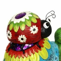 9.25" Resin Garden Turtle and Lady Bug Statue - Exhart -Cheap Garden Decor Store unnamed file 3593