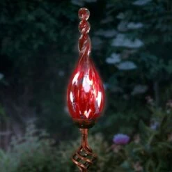 Exhart 36" Glass Solar Flame Stake Red 26 Exhart 36" Glass Solar Flame Stake Red -Cheap Garden Decor Store unnamed file 3608