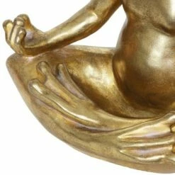 14.17" Resin Yoga Frog Statue Gold - Exhart -Cheap Garden Decor Store unnamed file 3615