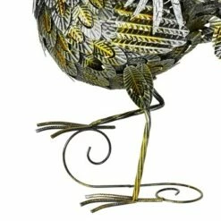 17.71" Elegant Metal Rooster Statue - Exhart -Cheap Garden Decor Store unnamed file 3659