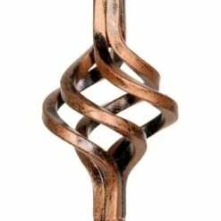 36" Metal Solar Pearlized Glass Flame Stake Blue - Exhart -Cheap Garden Decor Store unnamed file 3664