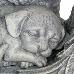 6.3" Resin Dog In Angel Wings Statue - Exhart -Cheap Garden Decor Store unnamed file 3674