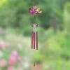 38.98" Metal Spinning Lotus Wind Chime Pink - Exhart 2 38.98" Metal Spinning Lotus Wind Chime Pink - Exhart -Cheap Garden Decor Store unnamed file 3680