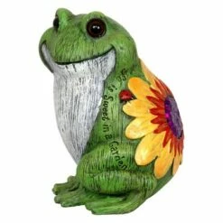 10.24" Resin Garden Frog Statue Green - Exhart 17 10.24" Resin Garden Frog Statue Green - Exhart -Cheap Garden Decor Store unnamed file 3689