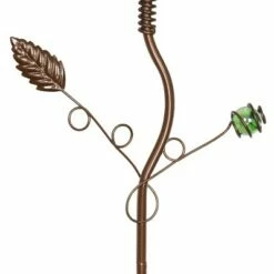 36.22" Metal and Glass Garden Stake Blue - Exhart -Cheap Garden Decor Store unnamed file 3707