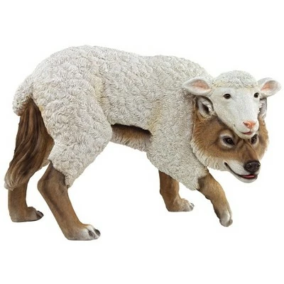 Design Toscano Wolf In Sheep's Clothing Garden Statue 4 Design Toscano Wolf In Sheep's Clothing Garden Statue - Image 2