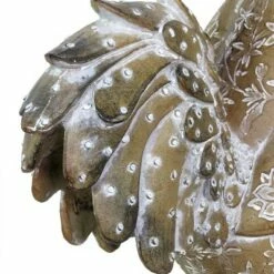 9.84" Resin Rooster Garden Statue White/Gold/Red - Exhart -Cheap Garden Decor Store unnamed file 3712