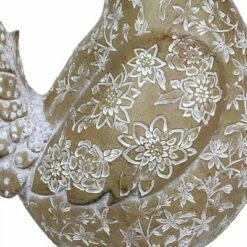 9.84" Resin Rooster Garden Statue White/Gold/Red - Exhart -Cheap Garden Decor Store unnamed file 3714