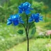 54" Metal Triple Rose Spinning Stake Metallic Blue - Exhart 1 54" Metal Triple Rose Spinning Stake Metallic Blue - Exhart -Cheap Garden Decor Store unnamed file 3783