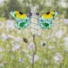 36.22" Metal Butterfly Rain Gauge Garden Stake Blue - Exhart -Cheap Garden Decor Store unnamed file 3872