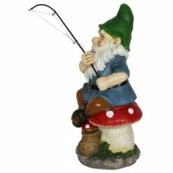 11.22" Resin Fishing Frankie Gnome Statue - Exhart 16 11.22" Resin Fishing Frankie Gnome Statue - Exhart -Cheap Garden Decor Store unnamed file 3881