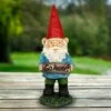 13" Resin Gilbert the Go Away Sign Gnome - Exhart 1 13" Resin Gilbert the Go Away Sign Gnome - Exhart -Cheap Garden Decor Store unnamed file 3888