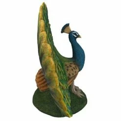 Design Toscano Peacock Plumage Garden Statue - Multicolored -Cheap Garden Decor Store unnamed file 389