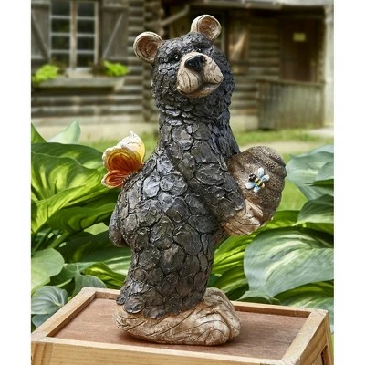 The Lakeside Collection Lakeside Bear Garden Statue - Cute Figurine for Yards, Porches 4 The Lakeside Collection Lakeside Bear Garden Statue - Cute Figurine for Yards, Porches - Image 2