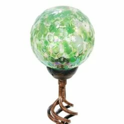 31" Solar Pearlized Glass Honeycomb Finial Resin Garden Stakes Green - Exhart -Cheap Garden Decor Store unnamed file 3925