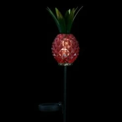 6.1" Metal Solar Pineapple Garden Stake Red - Exhart -Cheap Garden Decor Store unnamed file 3962