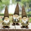 Resin Burlap Buddies Gnome Set - Exhart -Cheap Garden Decor Store unnamed file 3965