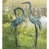 Wind & Weather Aluminum Crane Garden Sculptures with Patina Finish, Set of 2 1 Wind & Weather Aluminum Crane Garden Sculptures with Patina Finish, Set of 2 -Cheap Garden Decor Store unnamed file 4
