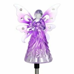 33.85" Acrylic Solar Angel Stake Purple - Exhart -Cheap Garden Decor Store unnamed file 4042