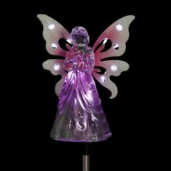 33.85" Acrylic Solar Angel Stake Pink - Exhart -Cheap Garden Decor Store unnamed file 4056