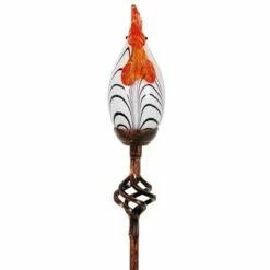 29.13" Metal and Glass Solar Pink Rooster Stake Pink - Exhart 24 29.13" Metal and Glass Solar Pink Rooster Stake Pink - Exhart -Cheap Garden Decor Store unnamed file 4082