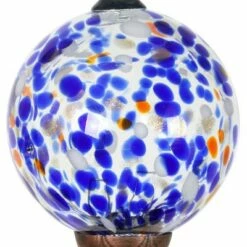 46.25" Solar Metal and Glass Ball Wind Chime Blue - Exhart -Cheap Garden Decor Store unnamed file 4088