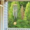 Medium Metal and Wood Chime Silver - Exhart 1 Medium Metal and Wood Chime Silver - Exhart -Cheap Garden Decor Store unnamed file 4102