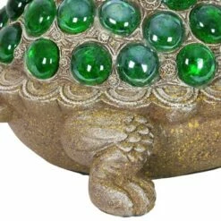 6.85" Glass Beaded Turtle Statue Green - Exhart 11 6.85" Glass Beaded Turtle Statue Green - Exhart -Cheap Garden Decor Store unnamed file 4108