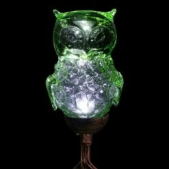 42" Solar Resin/Glass Owl Garden Stake Green - Exhart 20 42" Solar Resin/Glass Owl Garden Stake Green - Exhart -Cheap Garden Decor Store unnamed file 4123