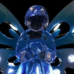 33.85" Acrylic Solar Angel Stake Blue - Exhart -Cheap Garden Decor Store unnamed file 4128