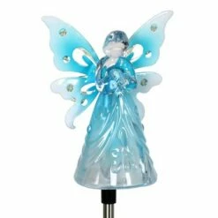33.85" Acrylic Solar Angel Stake Blue - Exhart -Cheap Garden Decor Store unnamed file 4130