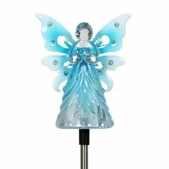 33.85" Acrylic Solar Angel Stake Blue - Exhart -Cheap Garden Decor Store unnamed file 4131