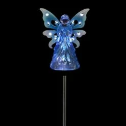33.85" Acrylic Solar Angel Stake Blue - Exhart -Cheap Garden Decor Store unnamed file 4132