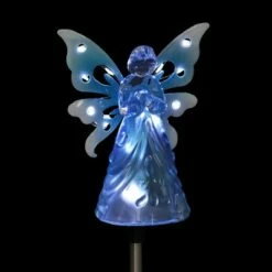33.85" Acrylic Solar Angel Stake Blue - Exhart -Cheap Garden Decor Store unnamed file 4133