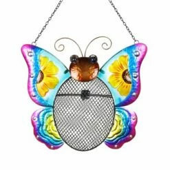 20" Resin Butterfly Pellet Bird Feeder Basket - Exhart -Cheap Garden Decor Store unnamed file 4142