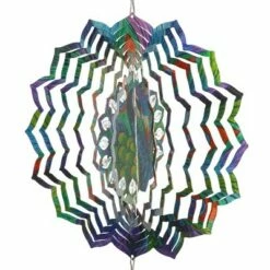 41" Metal Laser Cut Peacock Starburst Wind Chime Spinner Blue - Exhart 14 41" Metal Laser Cut Peacock Starburst Wind Chime Spinner Blue - Exhart -Cheap Garden Decor Store unnamed file 4197