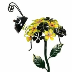 26.18" Metal Solar Bumble Bee Stake - Exhart -Cheap Garden Decor Store unnamed file 4211