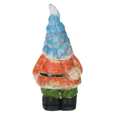 17.52" Resin Wrinkled Hat Gnome Statue - Exhart 8 17.52" Resin Wrinkled Hat Gnome Statue - Exhart - Image 6