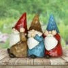 8.66" No Evil Wood Look Gnomes - Exhart 1 8.66" No Evil Wood Look Gnomes - Exhart -Cheap Garden Decor Store unnamed file 4312