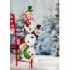 Evergreen Snowman Totem Metal Garden Stake -Cheap Garden Decor Store unnamed file 4318