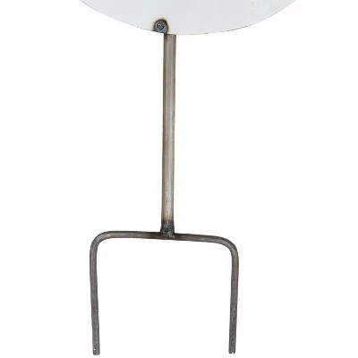 Sunnydaze Decor Sunnydaze Indoor/Outdoor Rustic Metal Snowman with Top Hat and Plaid Scarf Decorative Holiday Stake Statue - 50" 5 Sunnydaze Decor Sunnydaze Indoor/Outdoor Rustic Metal Snowman with Top Hat and Plaid Scarf Decorative Holiday Stake Statue - 50" - Image 5