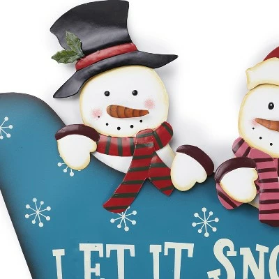 The Lakeside Collection Lakeside Metal Sleigh Stake for Christmas - Outdoor Christmas Decoration 2 The Lakeside Collection Lakeside Metal Sleigh Stake for Christmas - Outdoor Christmas Decoration