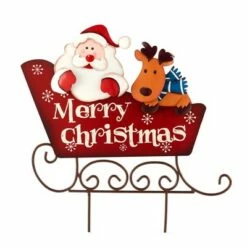 The Lakeside Collection Lakeside Metal Sleigh Stake for Christmas - Outdoor Christmas Decoration 12 The Lakeside Collection Lakeside Metal Sleigh Stake for Christmas - Outdoor Christmas Decoration -Cheap Garden Decor Store unnamed file 4341