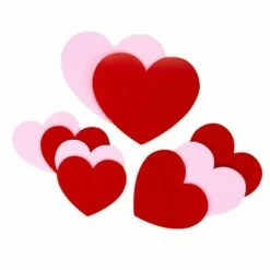 The Lakeside Collection Lakeside Heart Shaped Garden Yard Stakes - Valentine Garden Accent - Set of 9