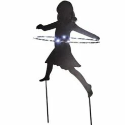 The Lakeside Collection Lakeside Solar Lighted Silhouette Kid Garden Stake with Multiple Functions -Cheap Garden Decor Store unnamed file 4349