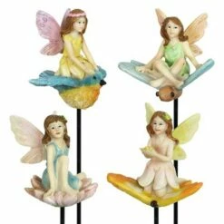 12.8" Resin Set of Fairy Pot Stakes Gray - Exhart -Cheap Garden Decor Store unnamed file 4368